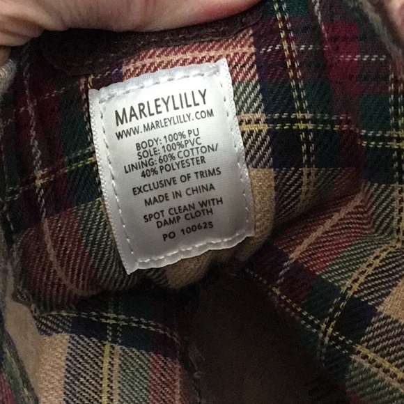 MARLEYLILLY monogrammed boots for women size 8 - Picture 11 of 13